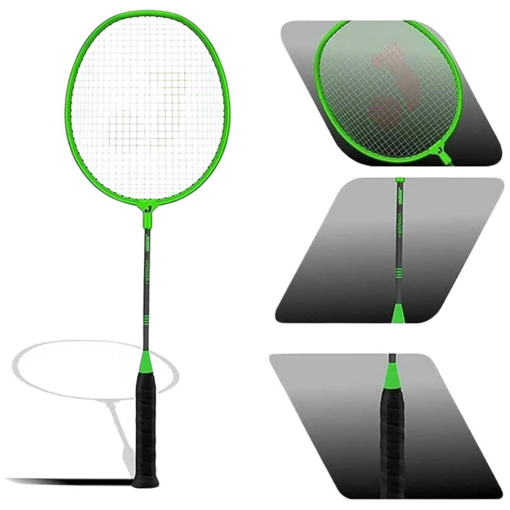 Badminton Racket Set 2 Rackets with 2 Shuttlecocks Kids Sports Game