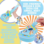 Toyland 40cm Bluey My First Guitar With Plectrum, Kids Musical Toy Instrument, Tune & Play, Ages 3+