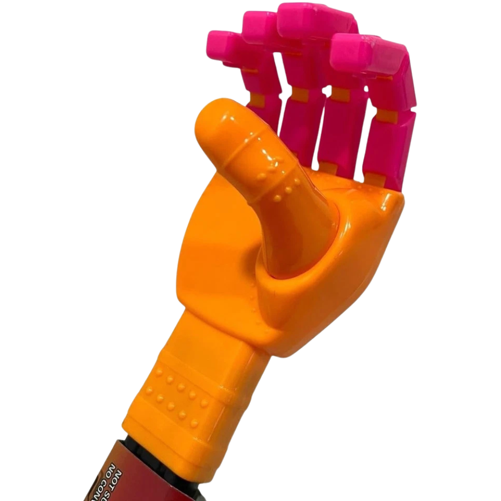 Pebble Hug Robot Hand Claw Grabber 50cm Long Reach Toy for Kids Fine Motor Skills Learning
