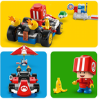 Lego Super Mario 72032 Standard Kart Toad Character Figure Construction Building Set Toy for Kids