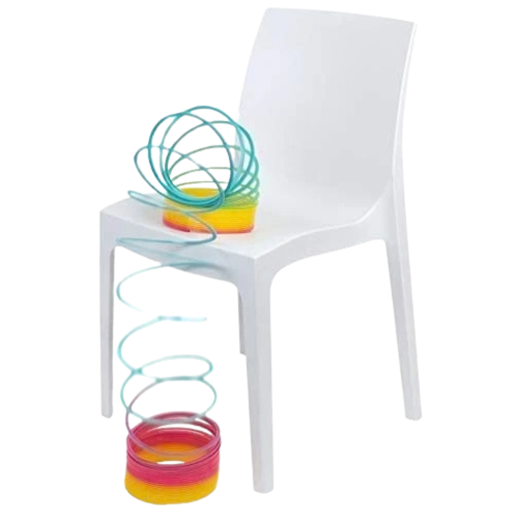 Giant Rainbow Spring Toy Large Colourful Slinky Fun Kids Toy