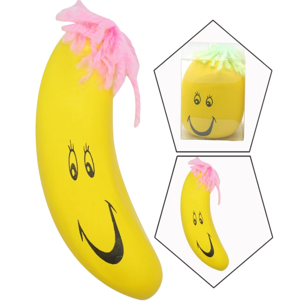 Rubber Funny Face Stretchy Squeezy Fidget Stress Ball
