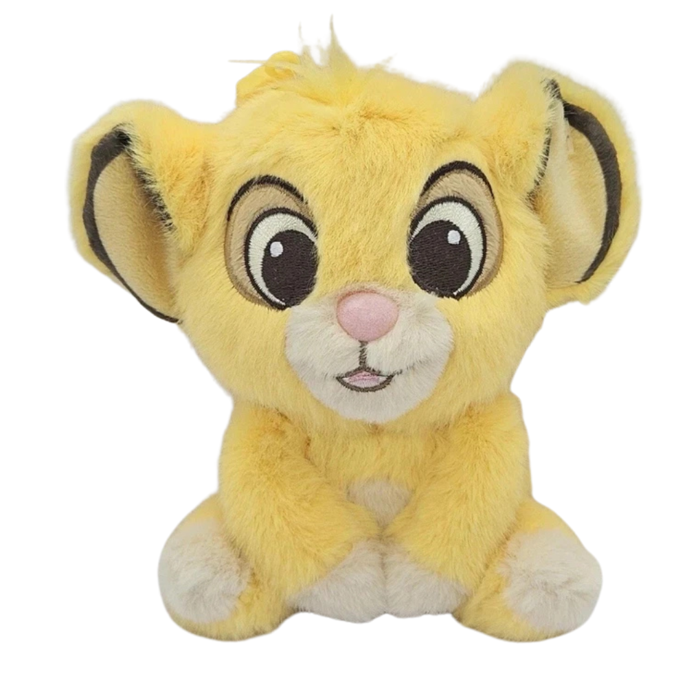 Disney Lion King Baby Simba Plush Keychain Keyring 11cm Cute Kids Collectible Bag Gift