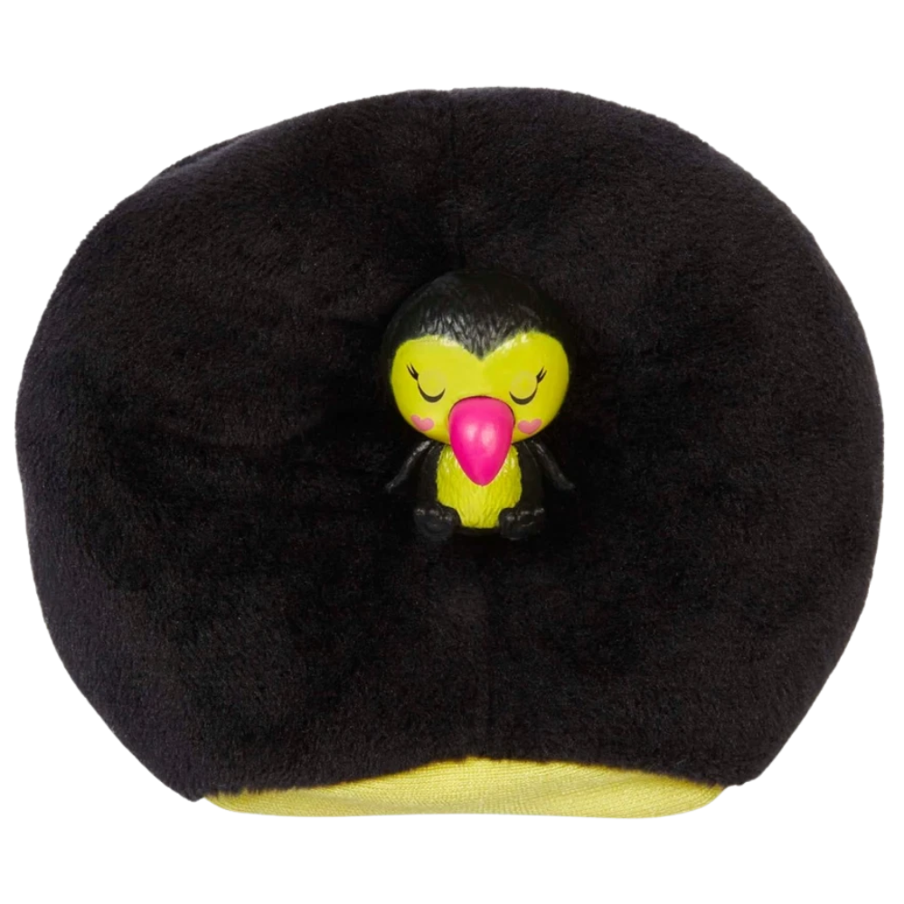 Barbie Cutie Reveal Toucan Jungle Series Plush Doll New Soft Cuddly Collectible Toy Gift