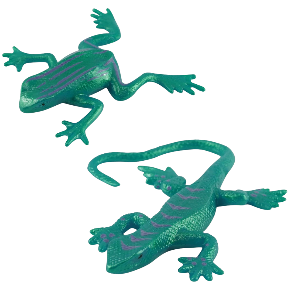 Sticky Stretchy Fidget Toys Frogs Lizards Rubber Reptile Sensory Toys Kids 3+ Years