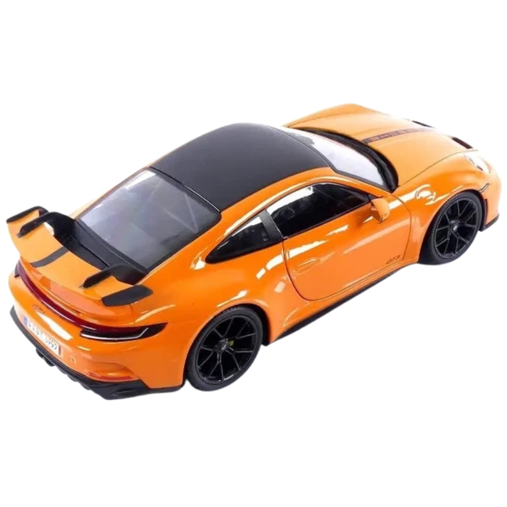 Maisto Porsche 911 GT3 1:18 Scale Diecast Model Car Orange Collectible Toy