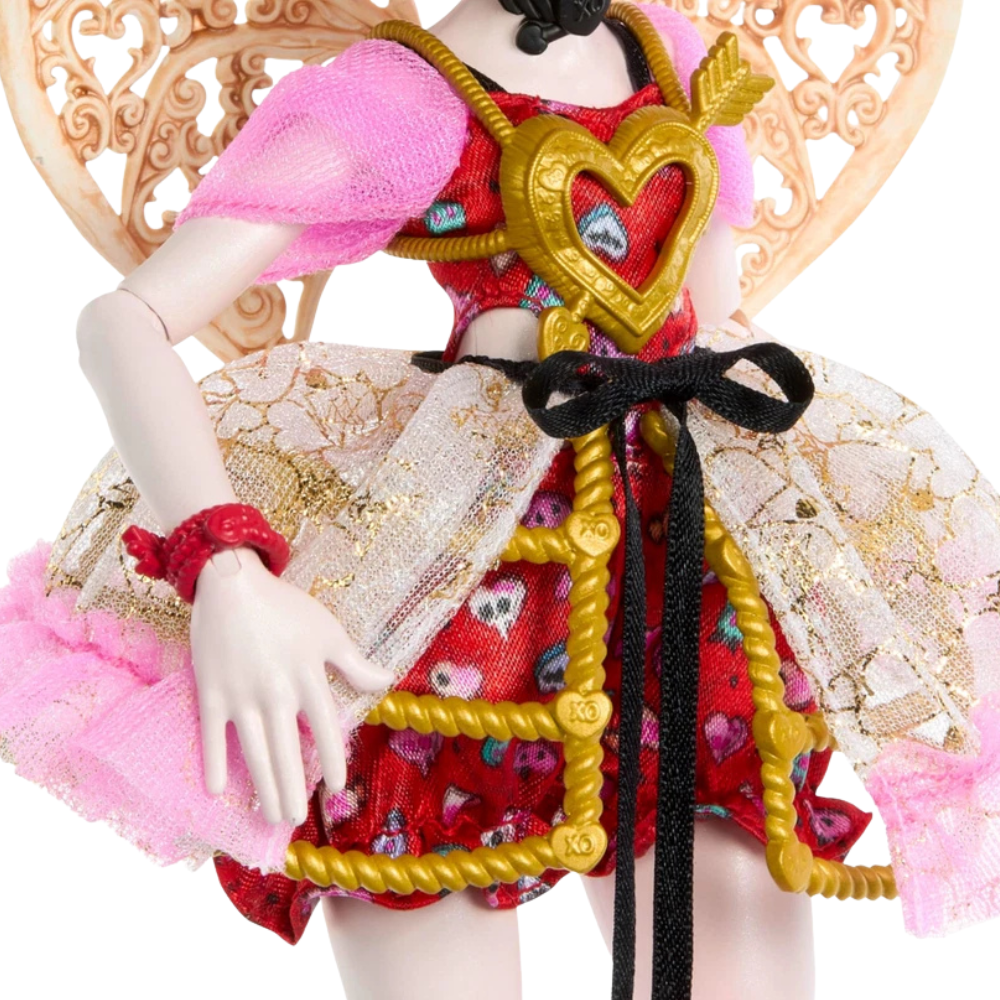 Monster High Scary Sweet Birthday Cupid Asteria Doll with Party Accessories Collectible Toy