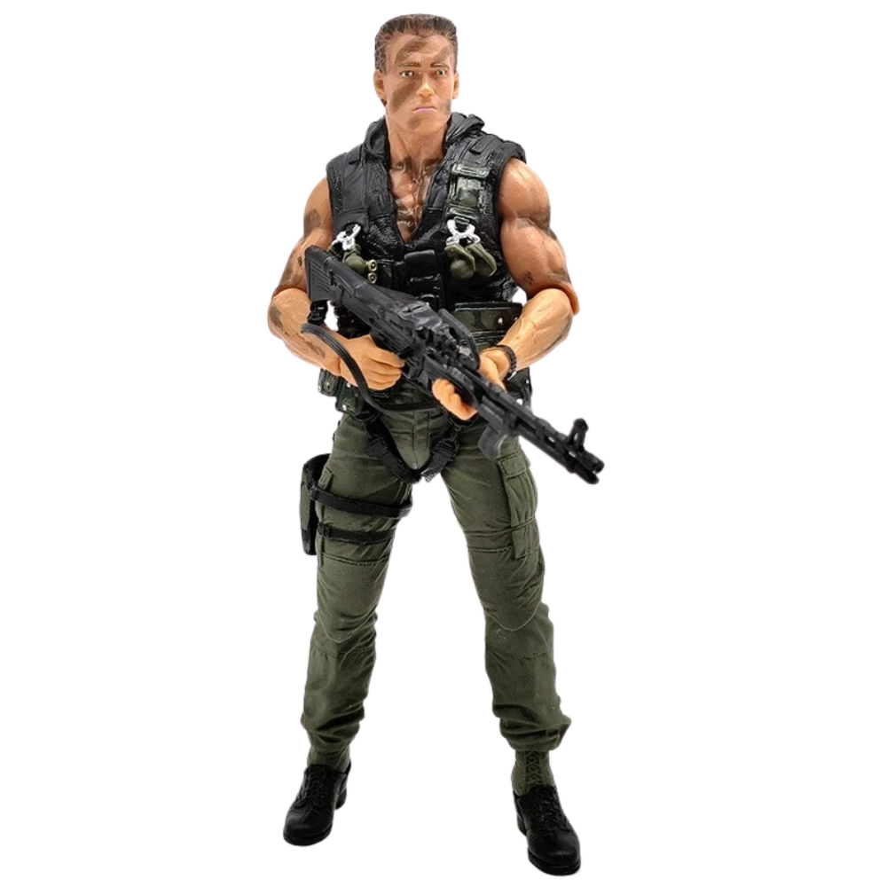 NECA Ultimate Commando John Matrix Schwarzenegger 7" Action Figure Toy