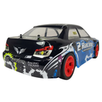 Remote Control Subaru Drift Car RC 1:10 2.4GHz RWD LED Neon Lights Kids 6+