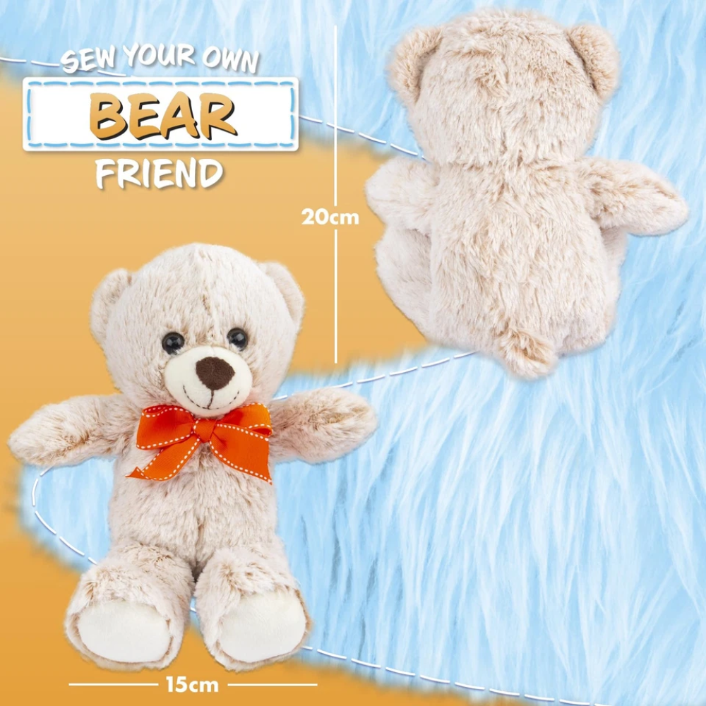 Abeec Sewing Kit for Kids Sew Your Own Teddy Bear Craft Kit for Boys and Girls Diy Set