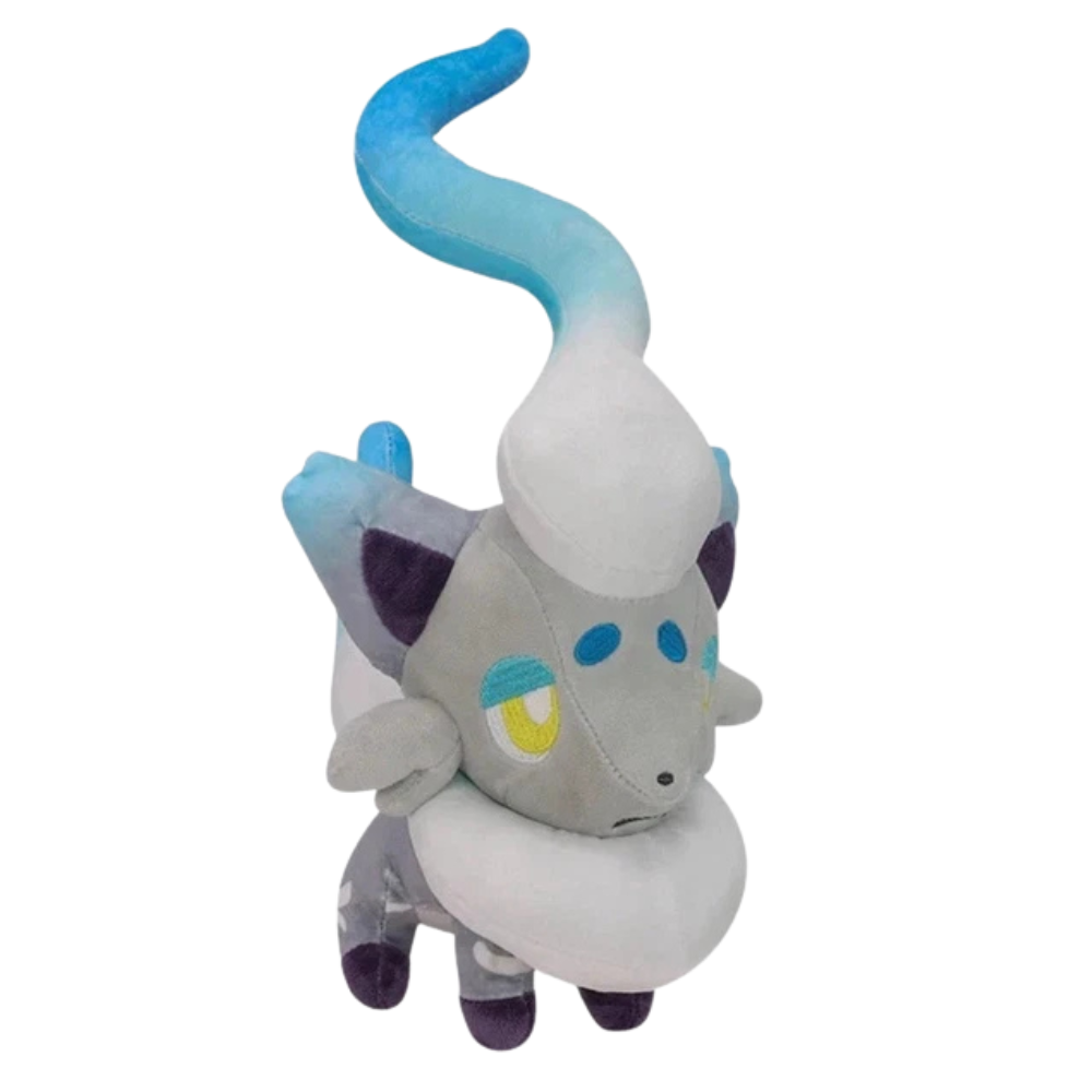 Pokemon Shiny Hisuian Zorua Plush Soft Toy Teddy 25cm Legends Arceus Collectible Kids Gift