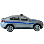 Rastar Bmw X6 Police Car Diecast Model Toy 1:43 Scale German Polish Police Collectible