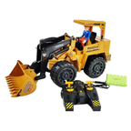Remote Control Construction Bulldozer RC 5CH 45cm Working Lights 360° Kids Toy