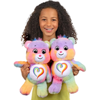 Care Bears Togetherness Bear Medium Plush Teddy Collectible Gift 35cm Rainbow Kids Toy New