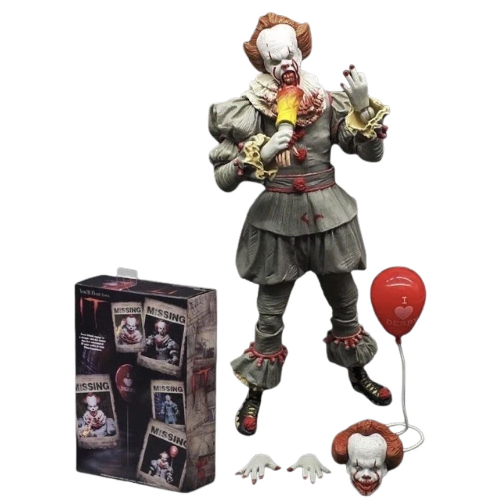 NECA IT Chapter 2 Pennywise Bloody Clown 7" Ultimate Action Figure