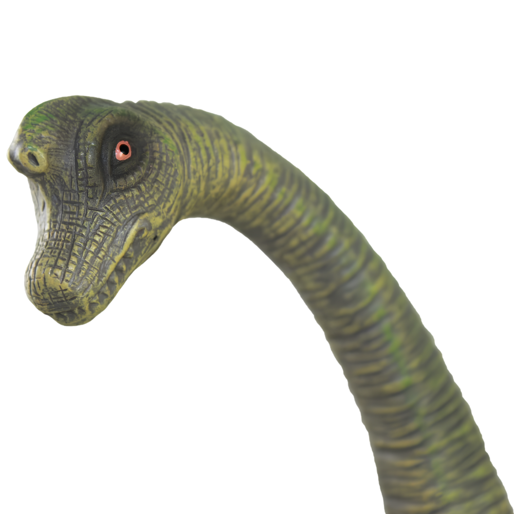 Diplodocus Dinosaur Toy 54cm, Soft Rubber Dippy Jurassic Dino Figure Gift for Kids