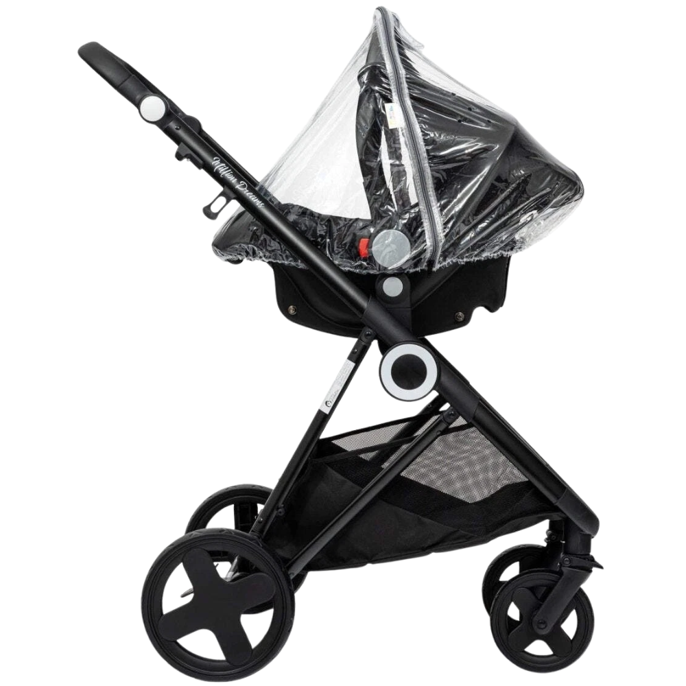 Car Seat Raincover Compatible with Ickle Bubba All Models Clear PVC Weather Shield