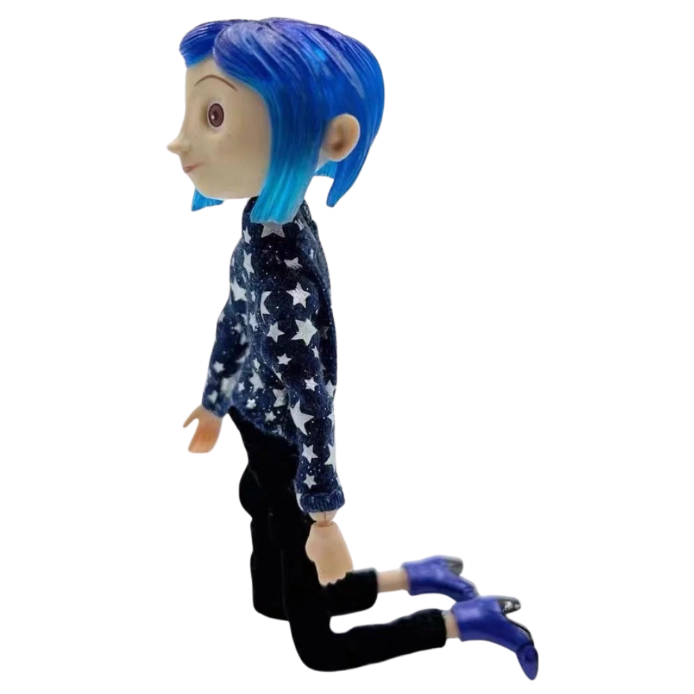 Coraline Sweater 7" 20cm Display Action Figure Collectible Toy Blue