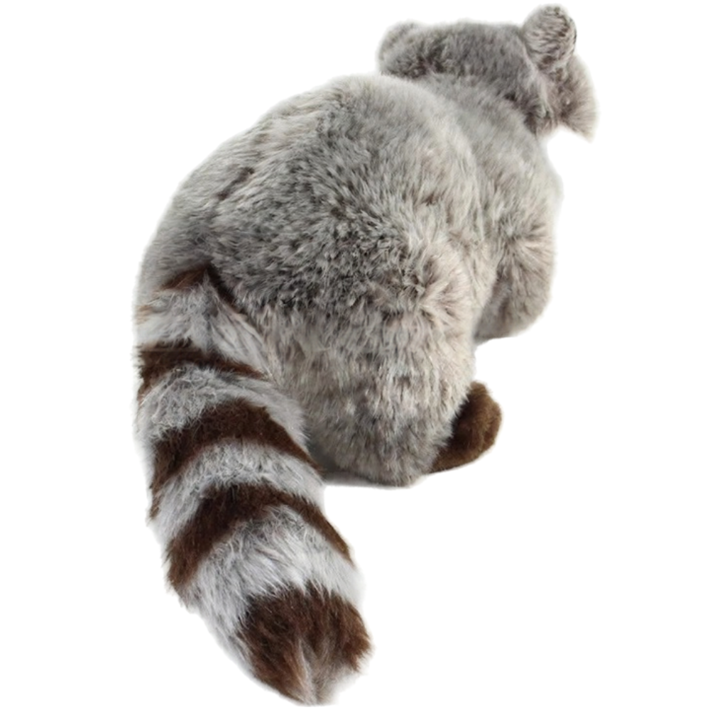 Teddy Hermann Raccoon Plush Soft Cuddly Toy Animal Lovers Gift Present 92529 Cute Woodland Teddy
