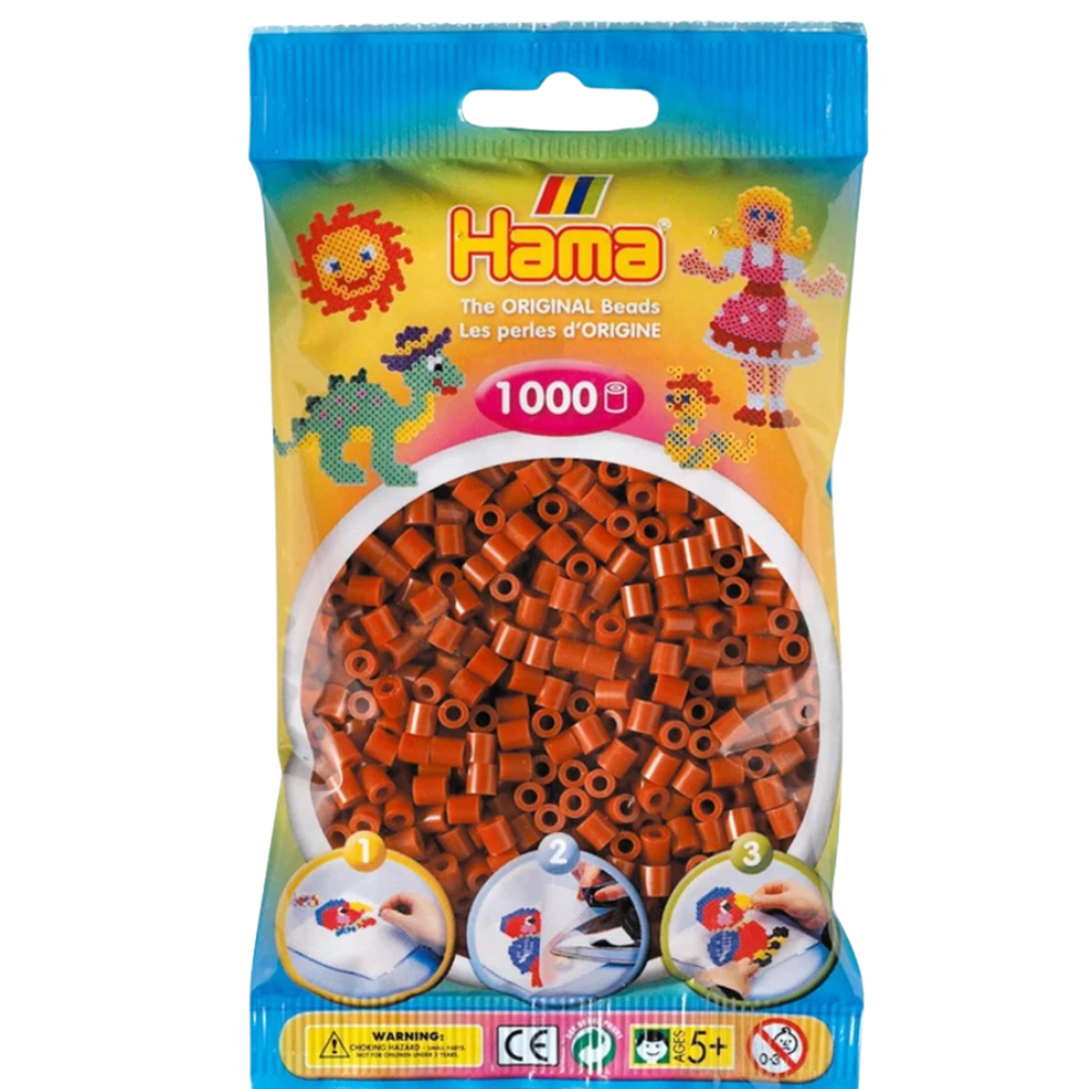 Hama Beads 1000 Midi Beads Refill Bags Assorted Colours Arts & Crafts Set Ages