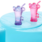 Barbie Doll Summer Pool Playset with Slide, Drinks & Accessories Mattel Girls 3+