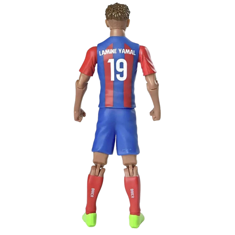 Banbo Lamine Yamal Fc Barcelona Fully Articulated Football Figurine  24cm Collectible Figure