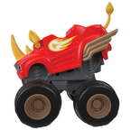 Blaze Monster Machines Rhino Slam Go Vehicle Fisher Price Red Monster Truck Racing Toy New