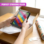 3d Pin Art Toy Rainbow Impression Sculpture Retro Desk Gadget Stocking Filler Gift Game 3d