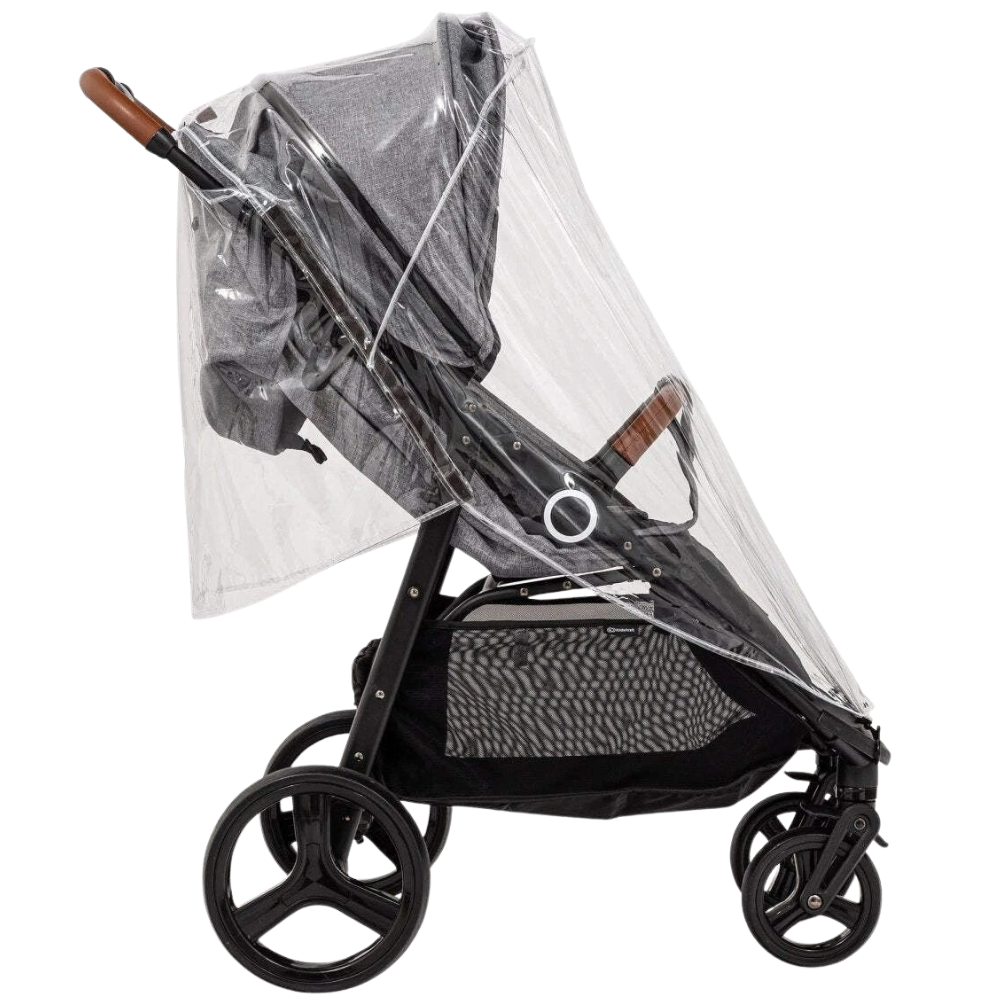 Buggy Rain Cover Compatible with Silver Cross Stroller 250 Micron Clear PVC Weather Shield