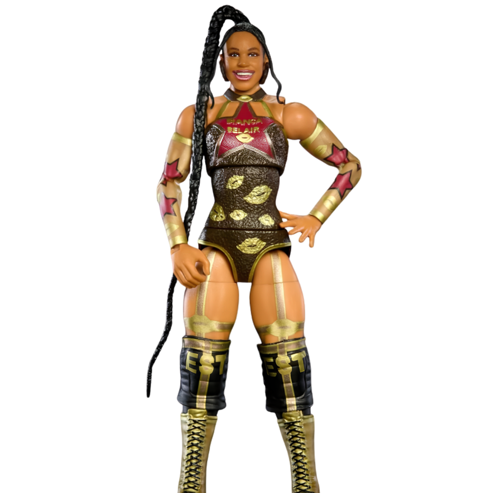 WWE Bianca Belair WrestleMania Elite Collection Action Figure 6.5in Poseable Collectible Toy