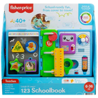 Fisher Price Laugh Learn 123 Schoolbook Electronic Activity Toy Lights Music Baby Learning