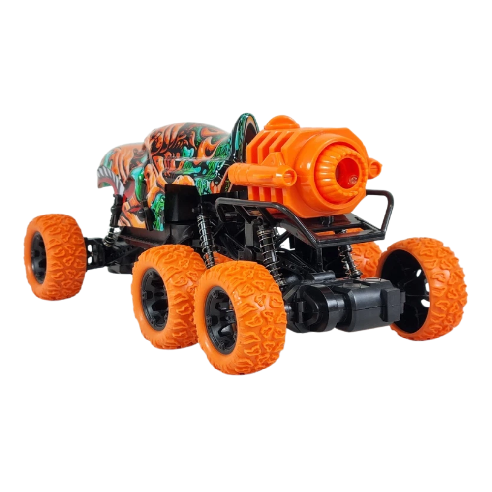 Remote Control Monster Truck RC 6x6 4WD Smoking Steam 1:16 Kids 8+