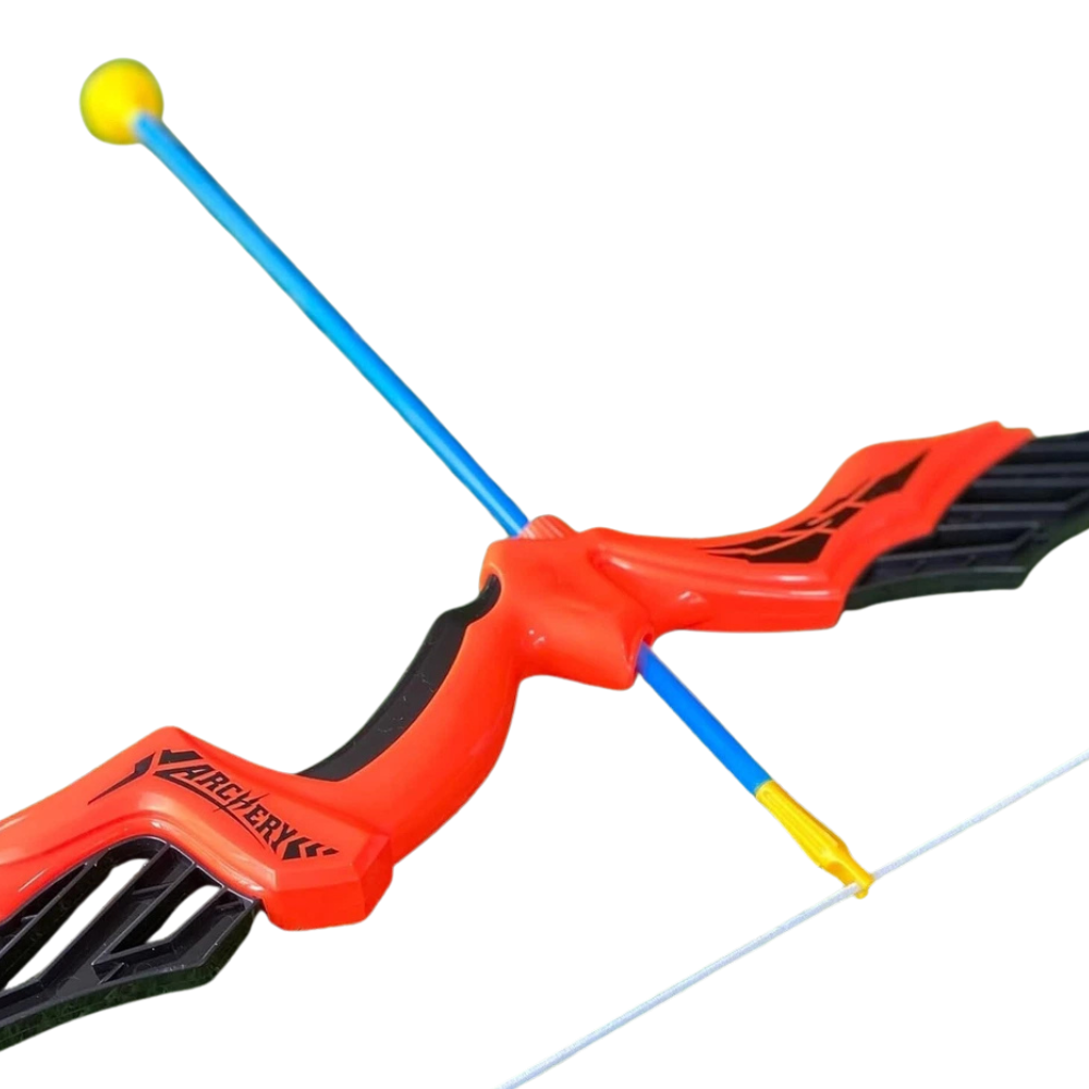 PEBBLE HUG Kids Bow & Arrow Archery Set Adjustable Target Shooting Game