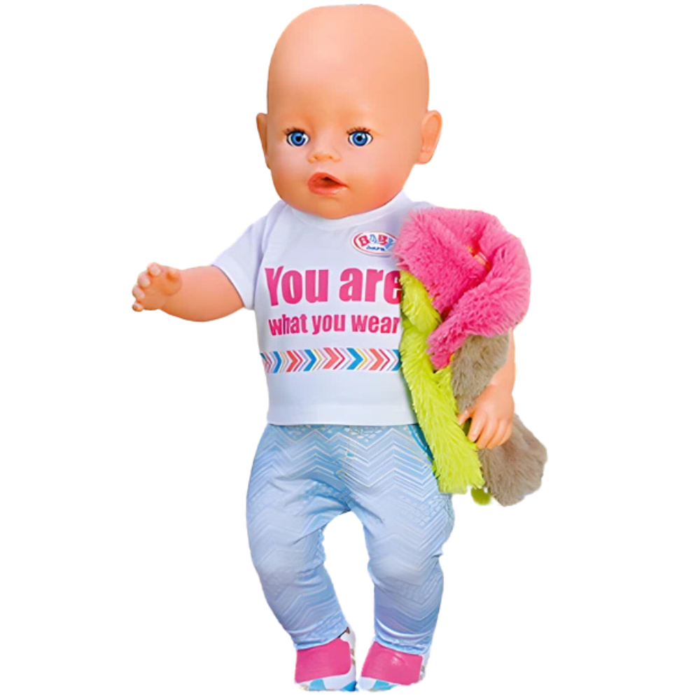 Baby Born Deluxe Colour Coat Set for 43cm Toy Dolls, Dress-Up Outfit for Boys and Girls