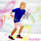Kids Elephant Hobby Horse Toy with Sounds Children Ride-On Horse Toy for Girls & Boys
