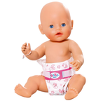 Baby Born Nappies 5 Pack for Toy Dolls Up to 43cm, Pretend Play Accessory for Kids