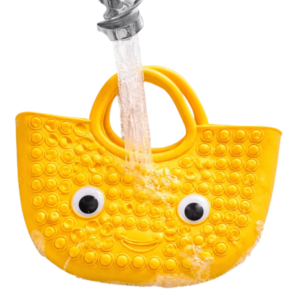 Pop It Fidget Toy Handbag for Kids Silicone Sensory Purse for Fun and Stress Relief