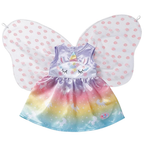 Baby Born Unicorn Fairy Outfit for 43cm Dolls, Magical Dress-Up Costume for Imaginative Play