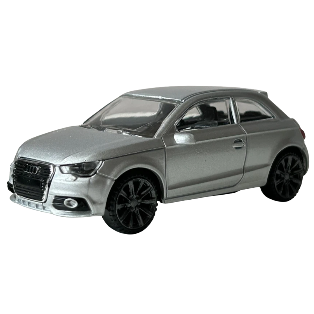 Rastar Audi A1 Diecast Model Car 1:43 Scale Red Silver German Car Toy