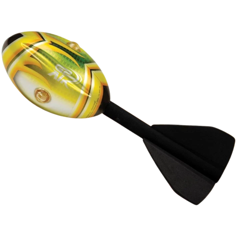 Flying Whistle Ball Lightweight Durable Foam Indoor & Outdoor Toy with Easy-Grip Handles for Kids