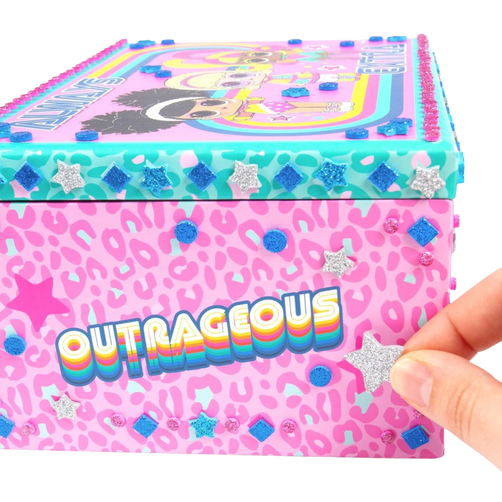 LOL Surprise Jewellery Box Craft Kit For Girls Decorate Your Own Jewellery Storage Gift 5+ Years
