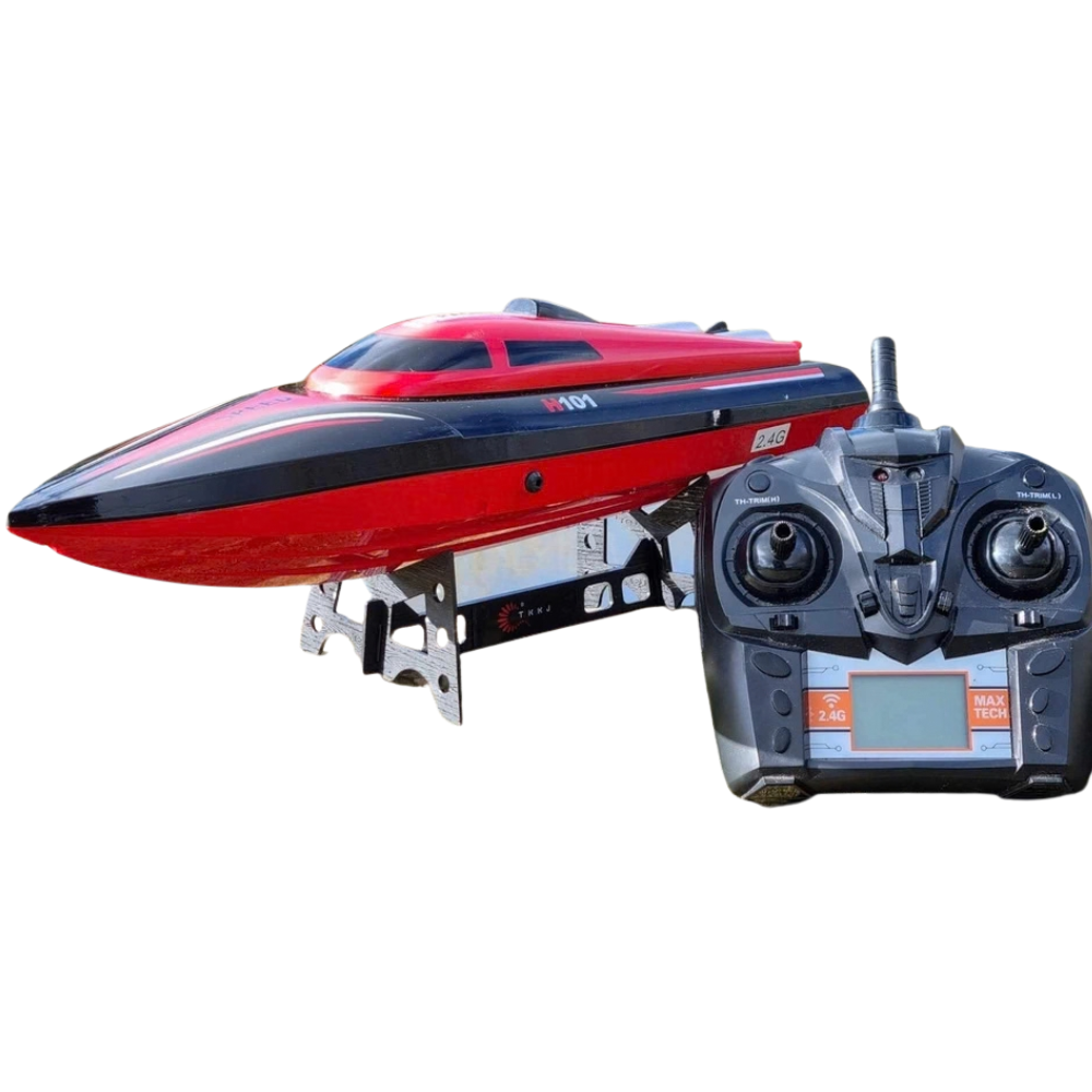Remote Control Racing Boat RC H101 2.4GHz 25km/h High Speed 150m Range 14+