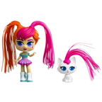 Curli Girls Express Your Curl Power Birthday Girl Doll with Puppy Silverlit Kids Toy Set