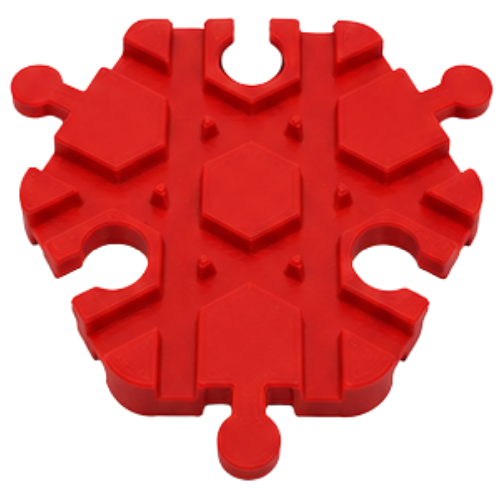 6 Way Wooden Train Track Crossing Intersection Fits Brio Lillabo Bigjigs 3D Printed Pla
