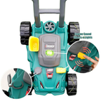 Toy Lawn Mower for Kids Garden Outdoor Play Tool with Lights Sounds & Role Play Fun