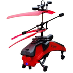 Mini RC Helicopter Remote Control Toy Kids Indoor Flying Helicopter Age 6+