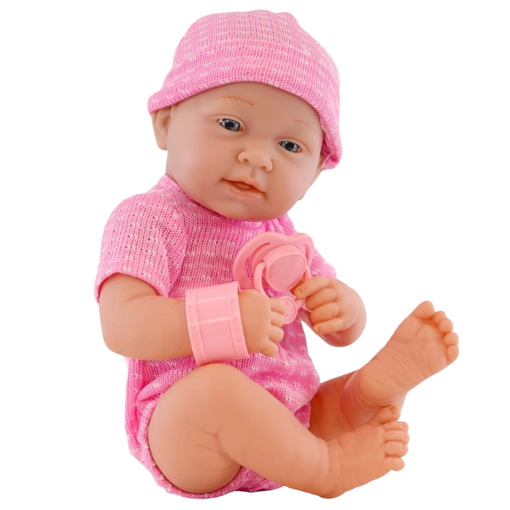 14in Newborn Baby Doll Bathable Girl Boy Real Touch Vinyl Dummy Accessories Gift Set 18m+!
