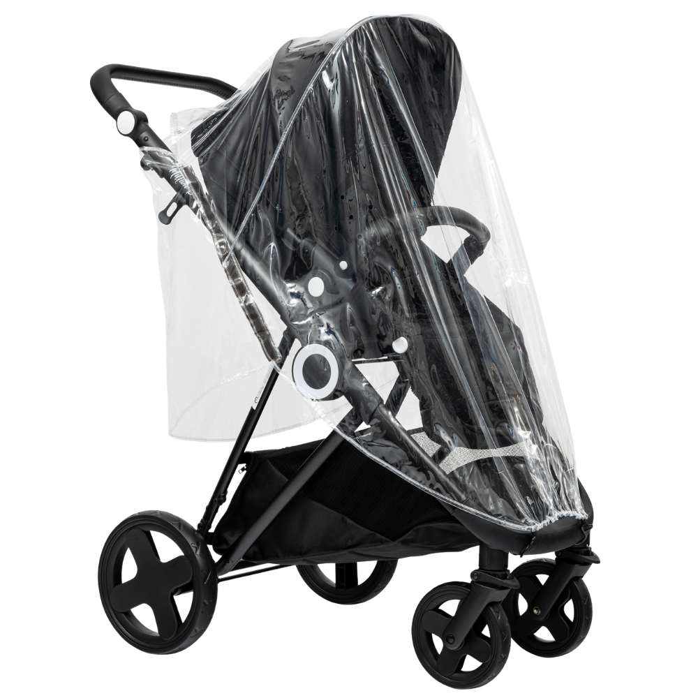Universal Baby Rain Cover for Pushchair Stroller Pram Double Buggy Carrycot Weather Shield