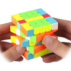 Qiyi 5x5 Stickerless Speed Cube Puzzle Toy for Kids Smooth Twist Magic Cube Brain Teaser
