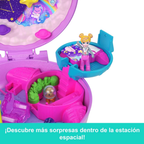 Polly Pocket Planet Polly Compact Playset Space Adventure Micro Doll Accessories Toy 4+